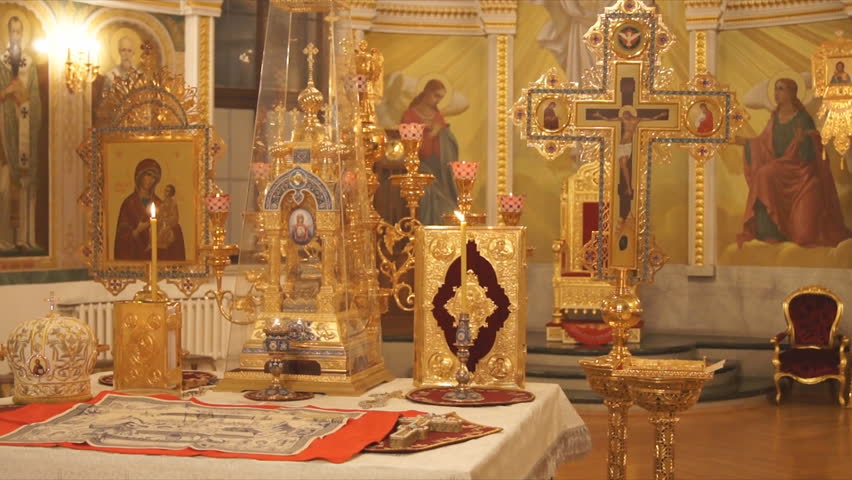 Russian Orthodox Church interior