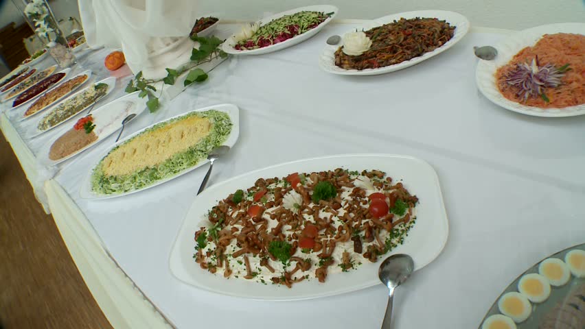 Buffet items