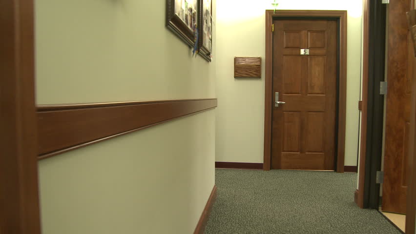 Doctor tries to console upset patient