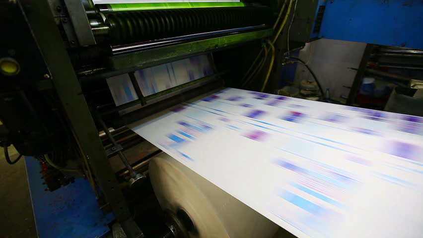 print shop typography machine work with cmyk