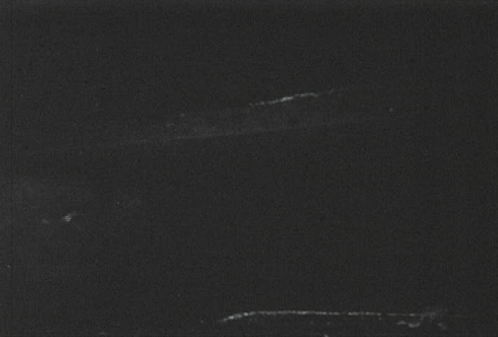 ATLANTIC OCEAN - CIRCA 1942-1944: World War II, German U-Boat Torpedo Launch, publisher National Broadcasting Service (U.S.) 