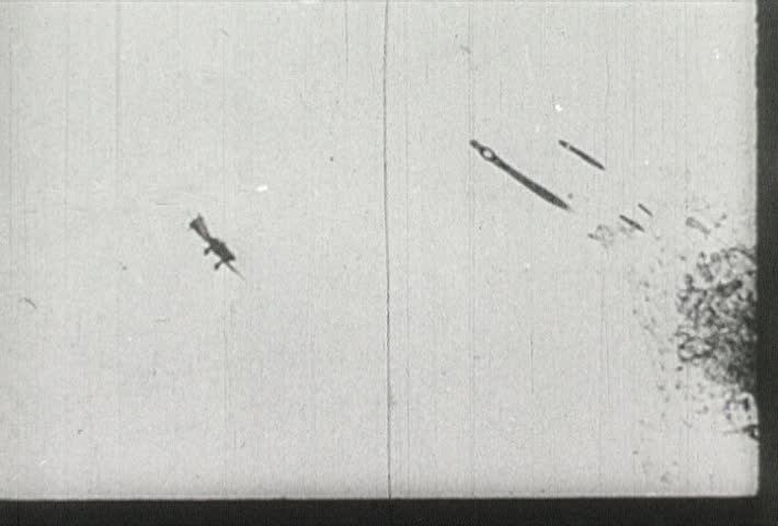 EUROPE - CIRCA 1942-1944: World War II, Bomb Dropping 