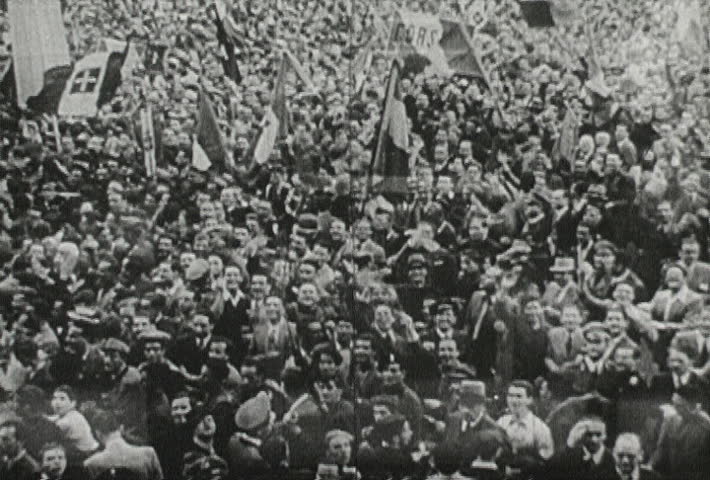 PARIS - CIRCA 1942-1944: World War II, Nazis Enter Paris