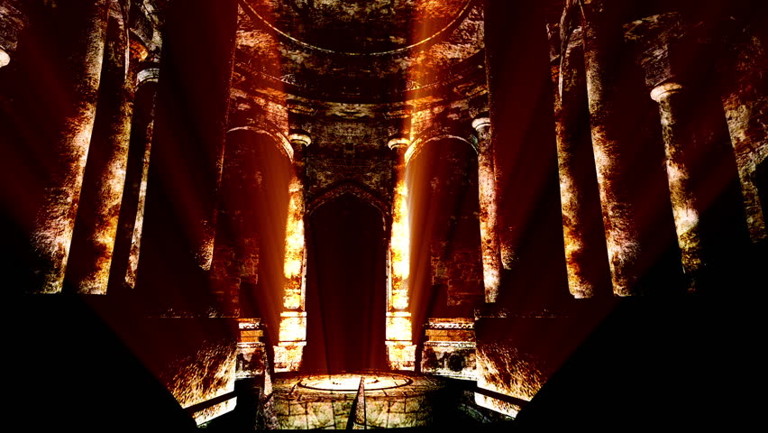 Mysterious Wizard Castle 3D render