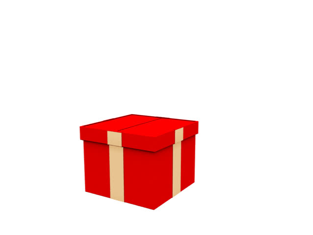 Hearts in red box