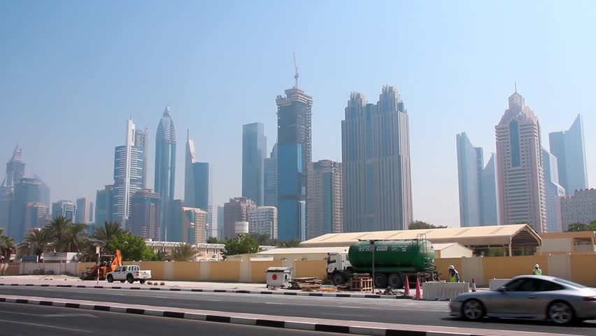 Dubai downtown. United arab emirates
