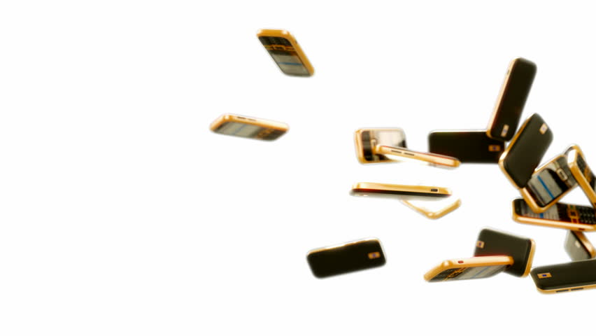 Mobile data streaming synchronization: flying Smartphones with slow motion