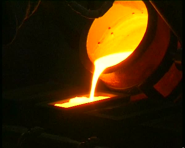 liquid iron