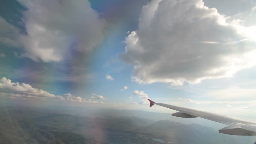 aircraft in flight 