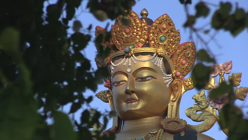Buddha statue in Swayambhunath