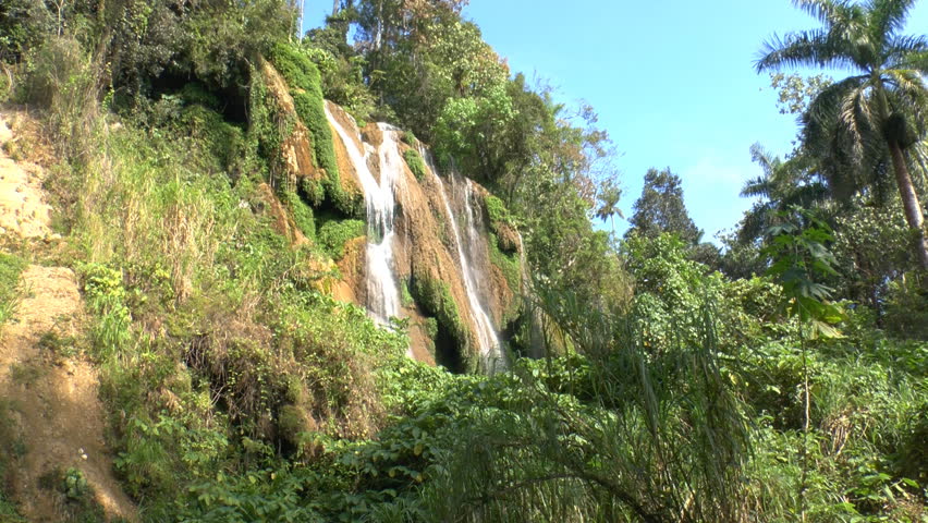 Waterfalls in Topes de Collantes, Cuba