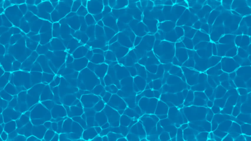 Pool water surface animation of caustics