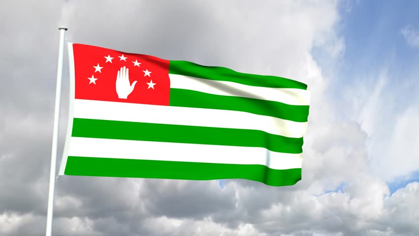 Flag from the Republic of Abkhazia
