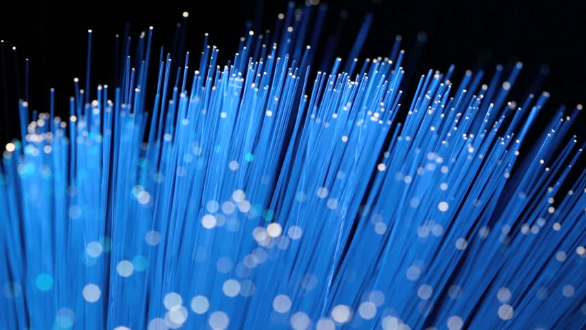 Fiber optics strands