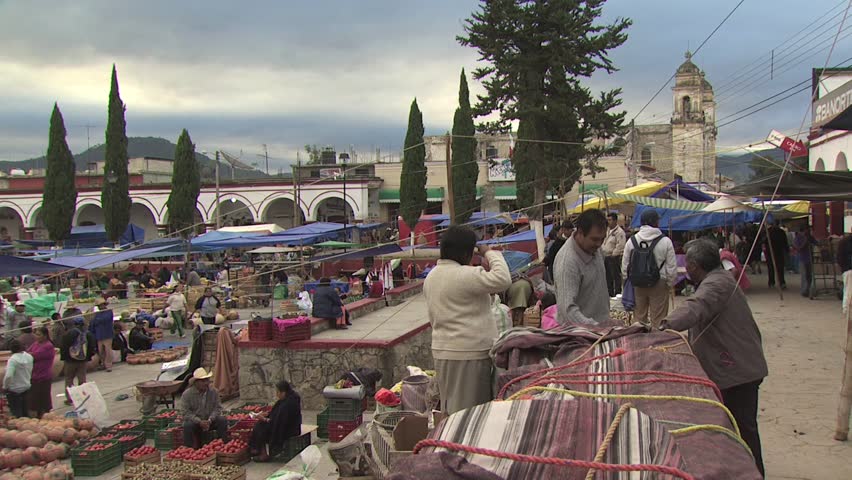 MEXICO CITY - CIRCA 2010: View of Open Air Market in Mexico 2