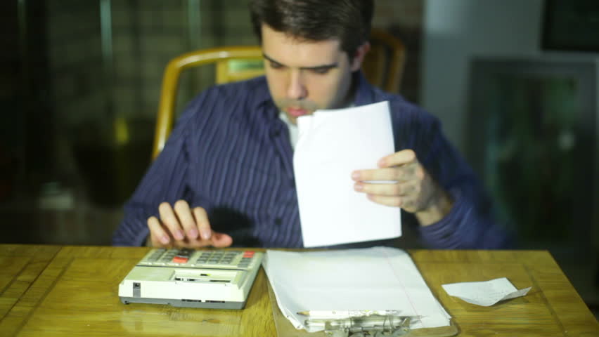 Accounting or doing taxes