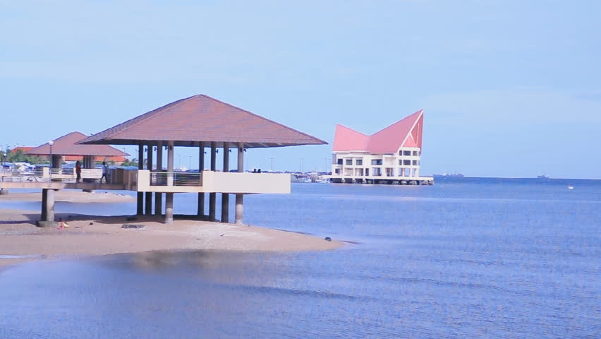 Sea scape in "Chonburi Thailand".