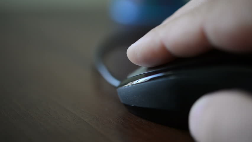 HD computer mouse. Close up