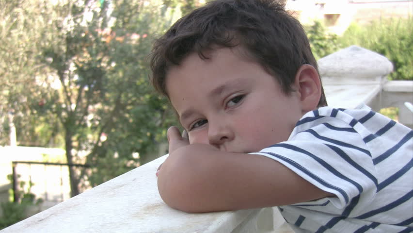 Five Years old Child Bored