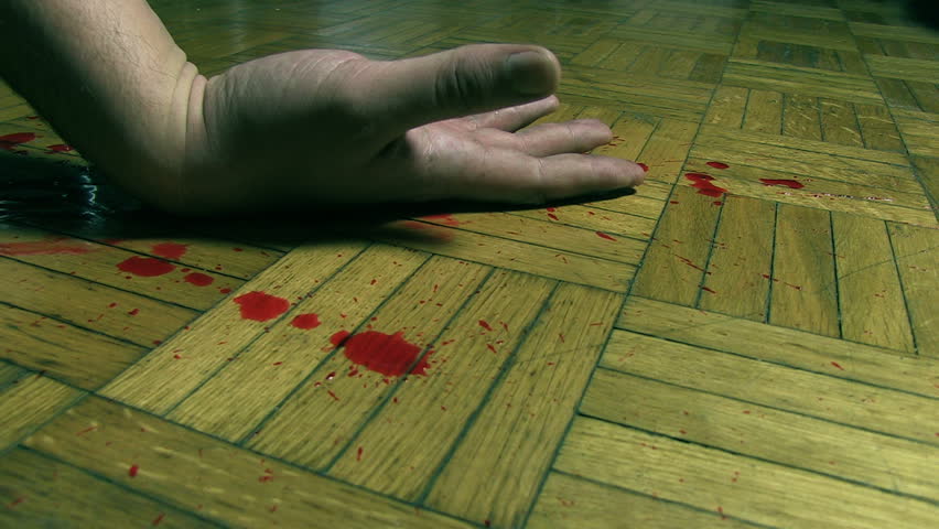 Bloody murder closeup