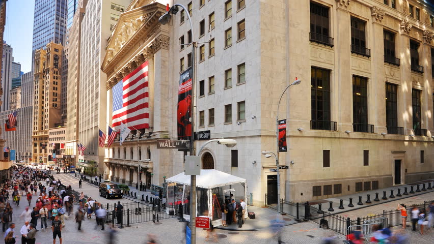 NEW YORK CITY - SEPTEMBER 13: Wall Street September 13, 2012 in New York, NY. Wall Street is home to the New York Stock Exchange which is considered the world's largest exchange.