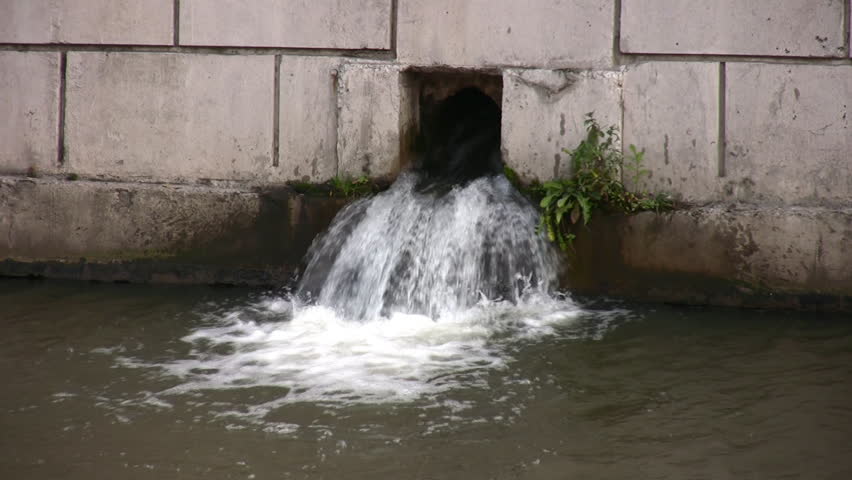 drain water