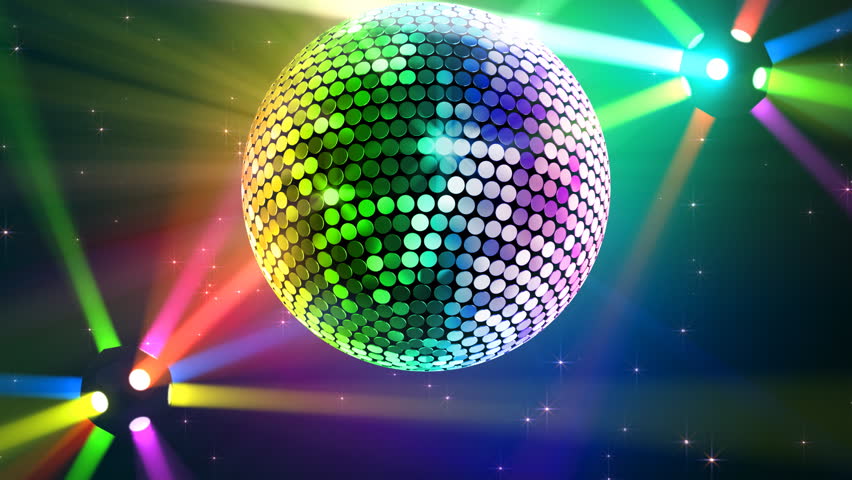 Disco Mirror Ball Lights.