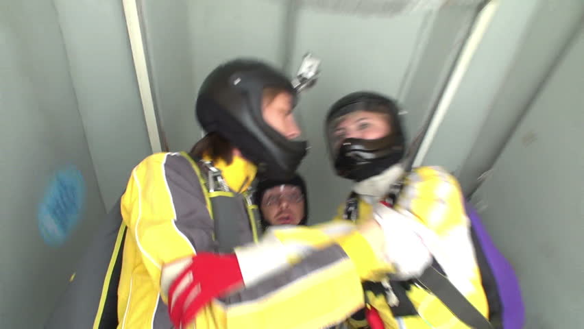 Skydiving video.