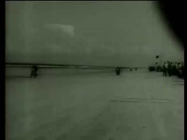 Daytona 200, a 200-mile (320 km) motorcycle race, at the Daytona International Speedway in Daytona Beach, Florida circa 1958-MGM PICTURES, UNIVERSAL-INTERNATIONAL NEWSREEL, USA, filmed in 1958