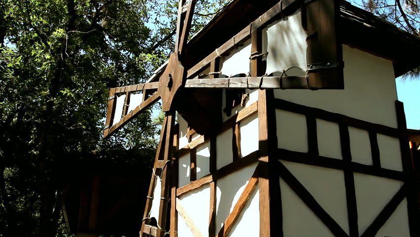 Windmill in Holand in summer day