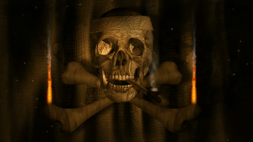 Skull and Crossbones Pirate Animation
