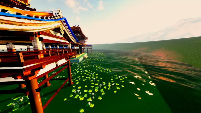 Zen buddhism temple