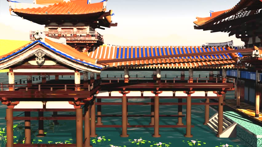 Zen buddhism temple