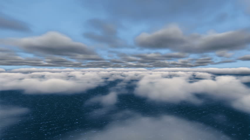 2 F-18s and B-2 Stealth Bomber Flying over ocean
