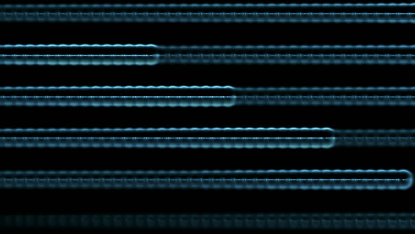 blue stripe light lines and laser weapon,ECG,Cardiac arrest,heart stop medical video.