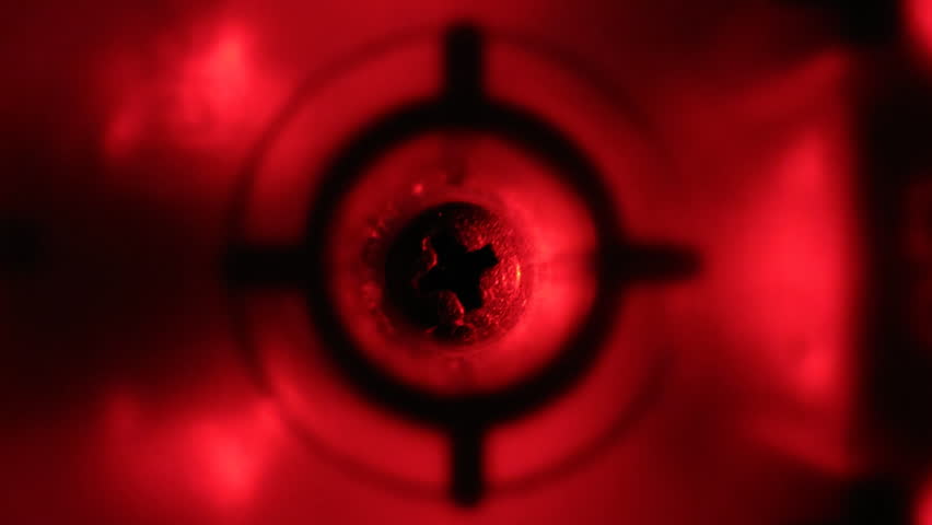 Animated computer mouse screw 
