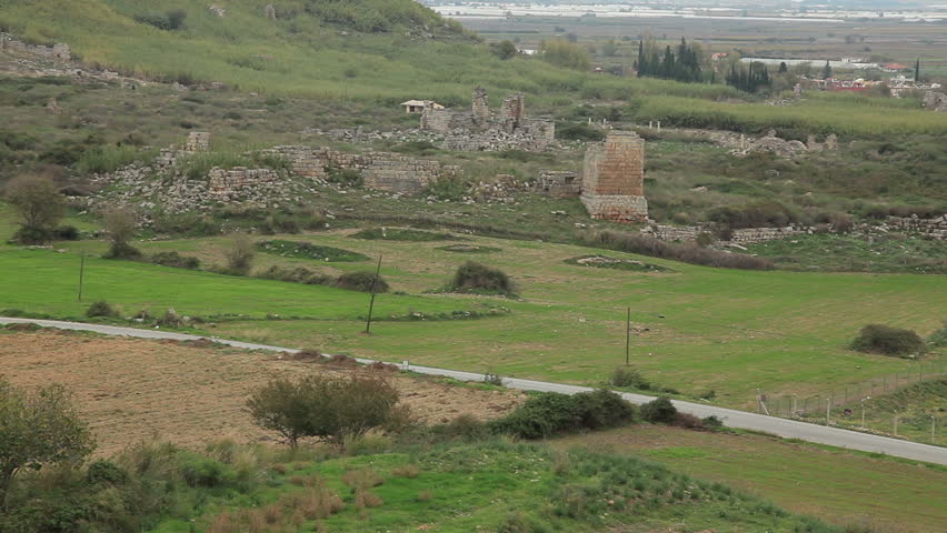 Dating back to 1200 BC, The ancient city of Perge