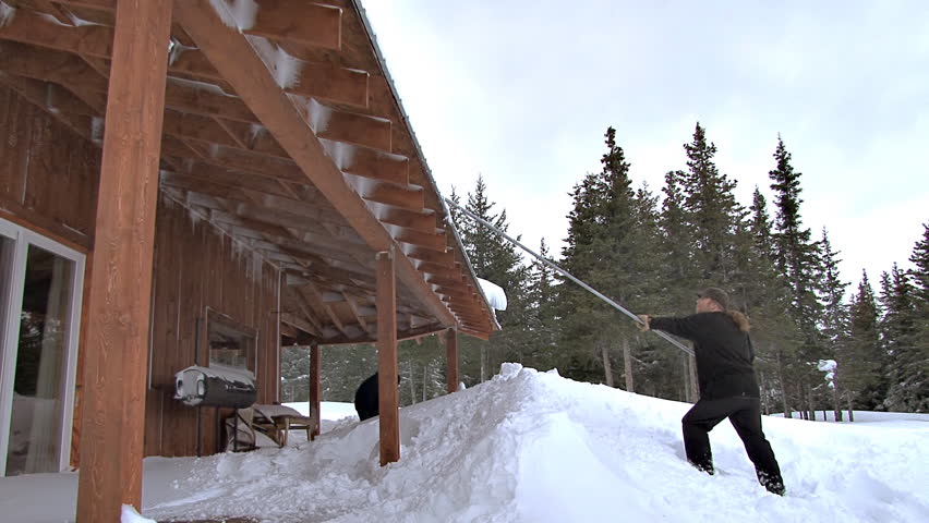 A howling blizzard left a big mess. This is what some people do to deal with snow.