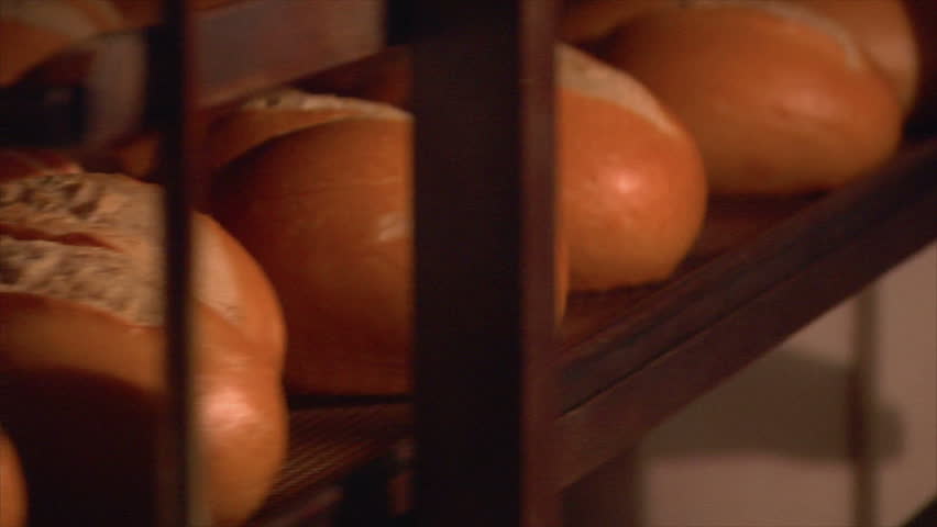 Roll bun in rotary oven - full loopable! 
