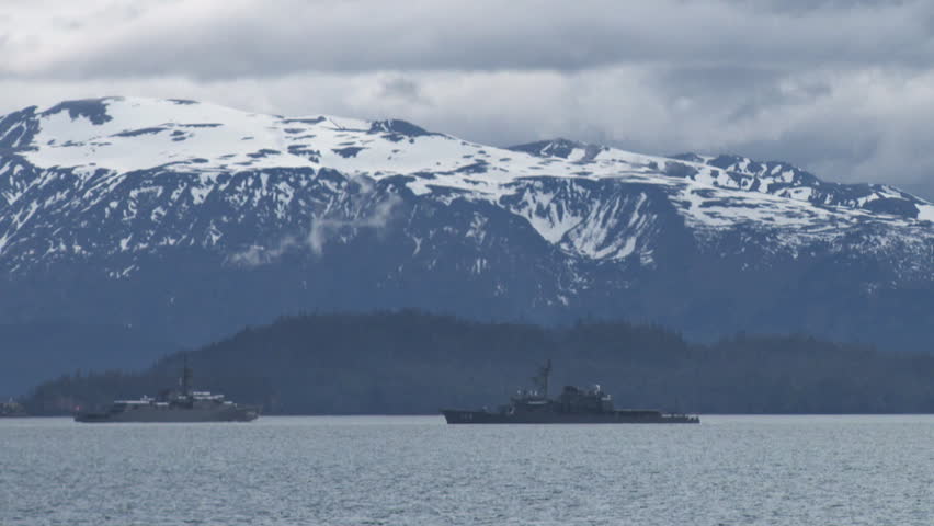 HOMER, AK - CIRCA 2011: The Japanese fleet visits Kachemak Bay.