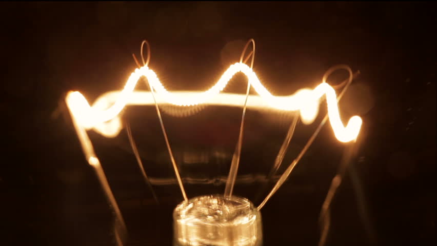 Close up light bulb