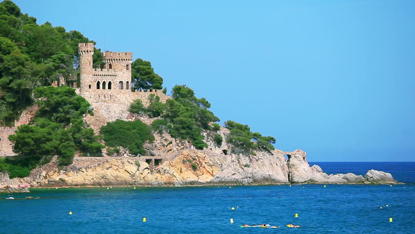 Lloret de Mar, popular holiday resort on Costa Brava in Catalonia, Spain