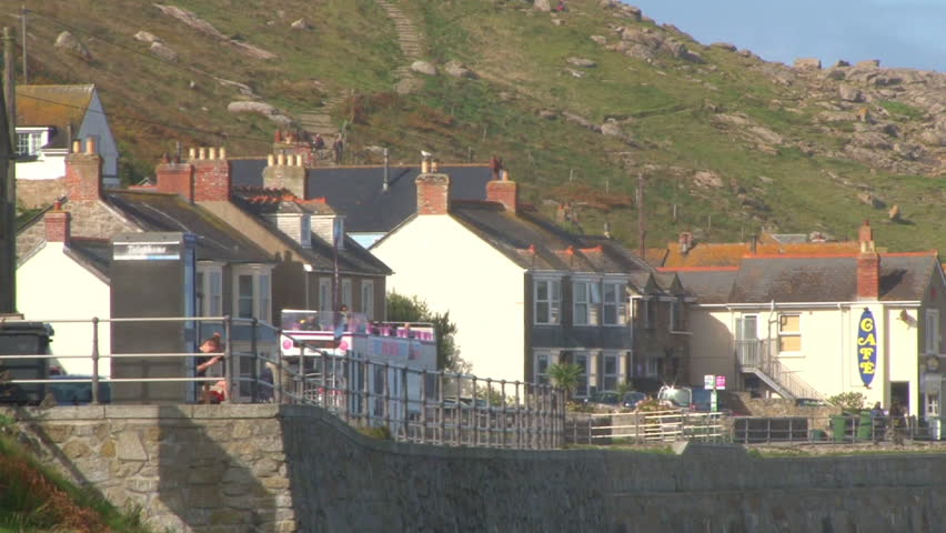 SENNON COVE, ENGLAND - CIRCA 2011: Small village of Sennen Cove at Land's End in Cornwall.