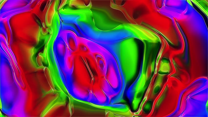 Colorfool 2 - Colorful Organic Video Background Loop /// Glass-like colorful textures evolve. An abstract fun video loop.