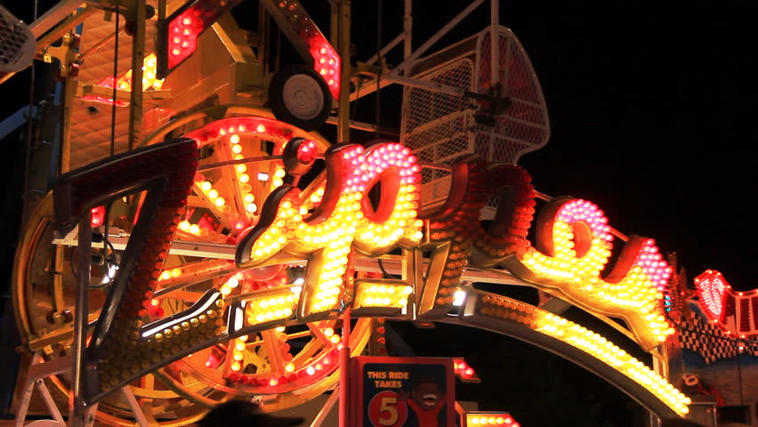TORONTO - CIRCA SEP 2011: Zipper ride at the Canadian National Exhibition midway in Toronto, circa Sep 2011, Toronto, Canada.