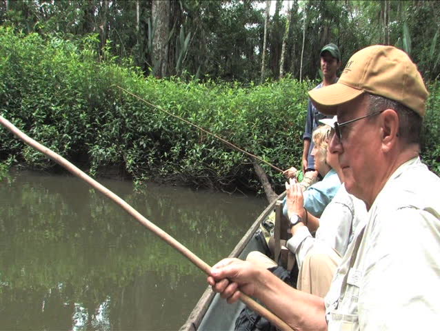 Fishing for Piranhas in the Amazon