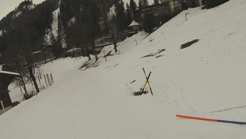 Snowtrack footage from actioncam so a bit of vibration