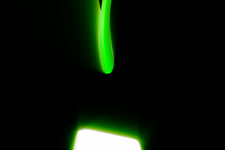 Digital footage of sign and symbols with recycle mark	
