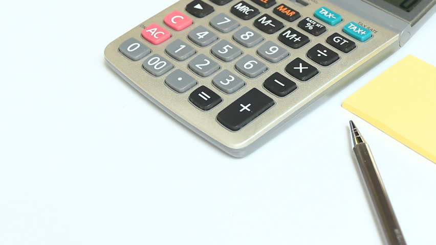 Typing calculator