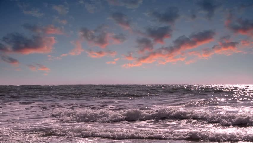 High density range image on the beach on a stormy day at